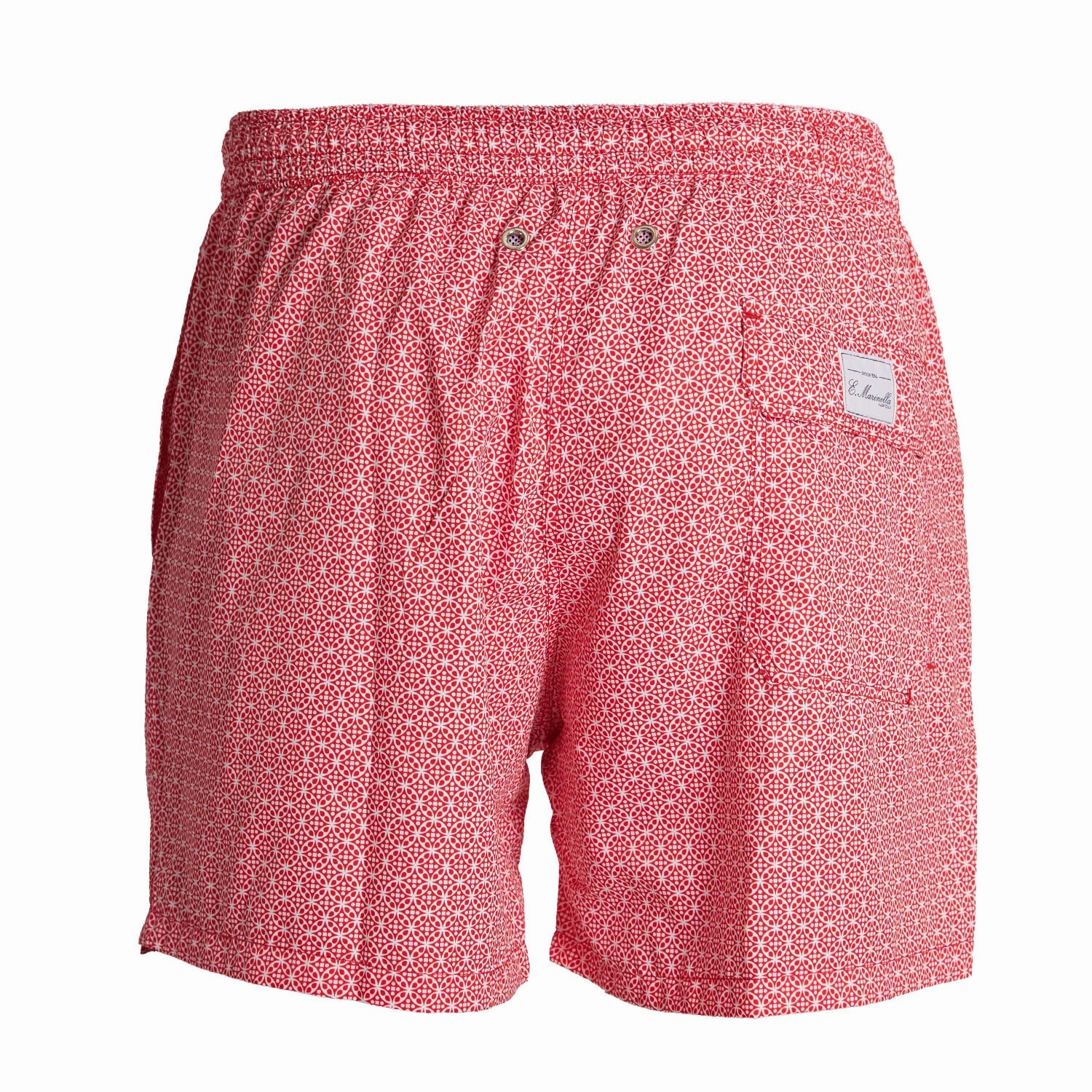 RED SWIM SHORTS