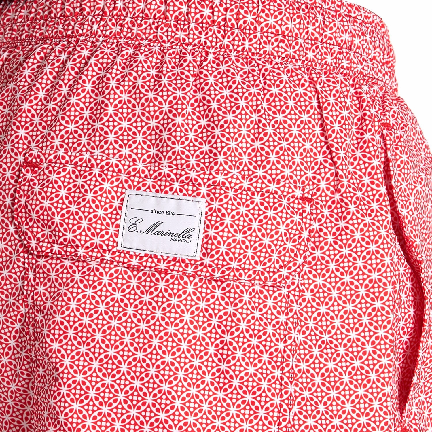 RED SWIM SHORTS