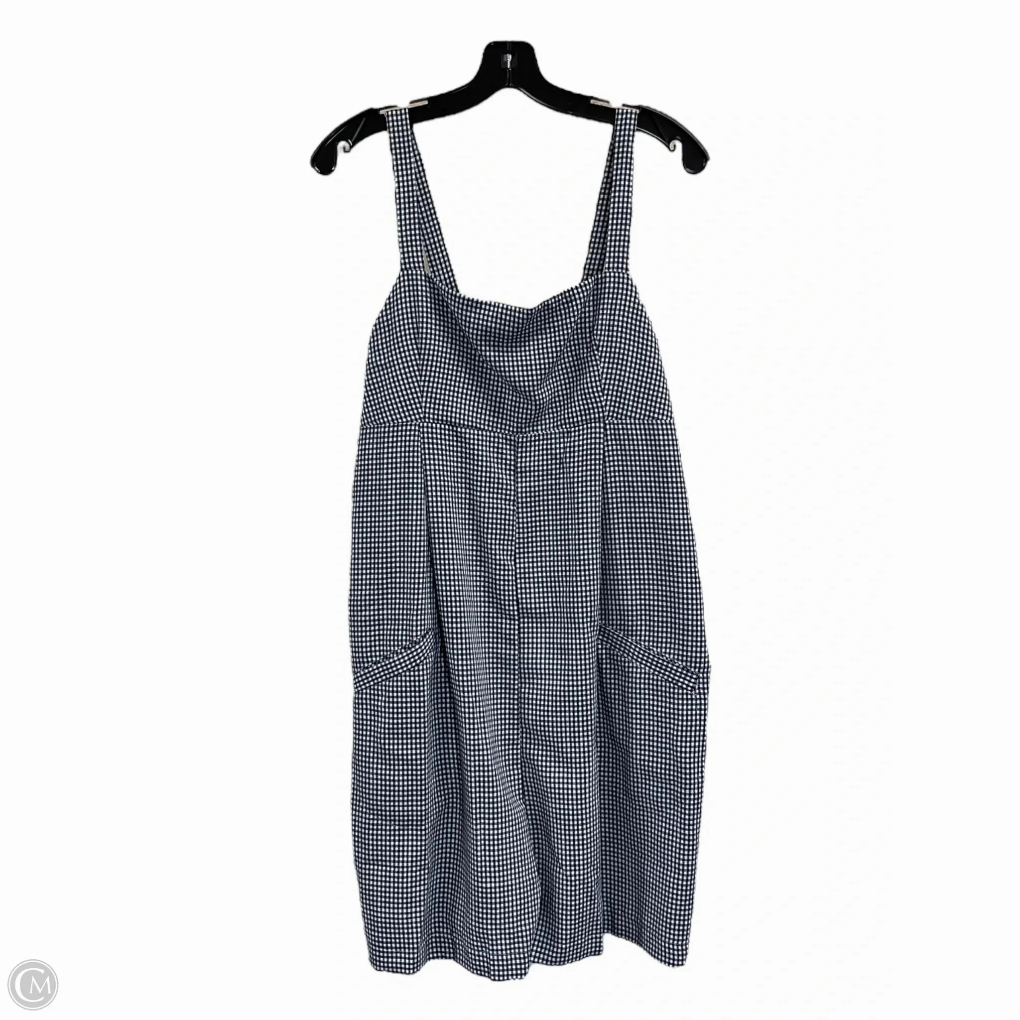 Romper By Clothes Mentor In Black & White, Size: L