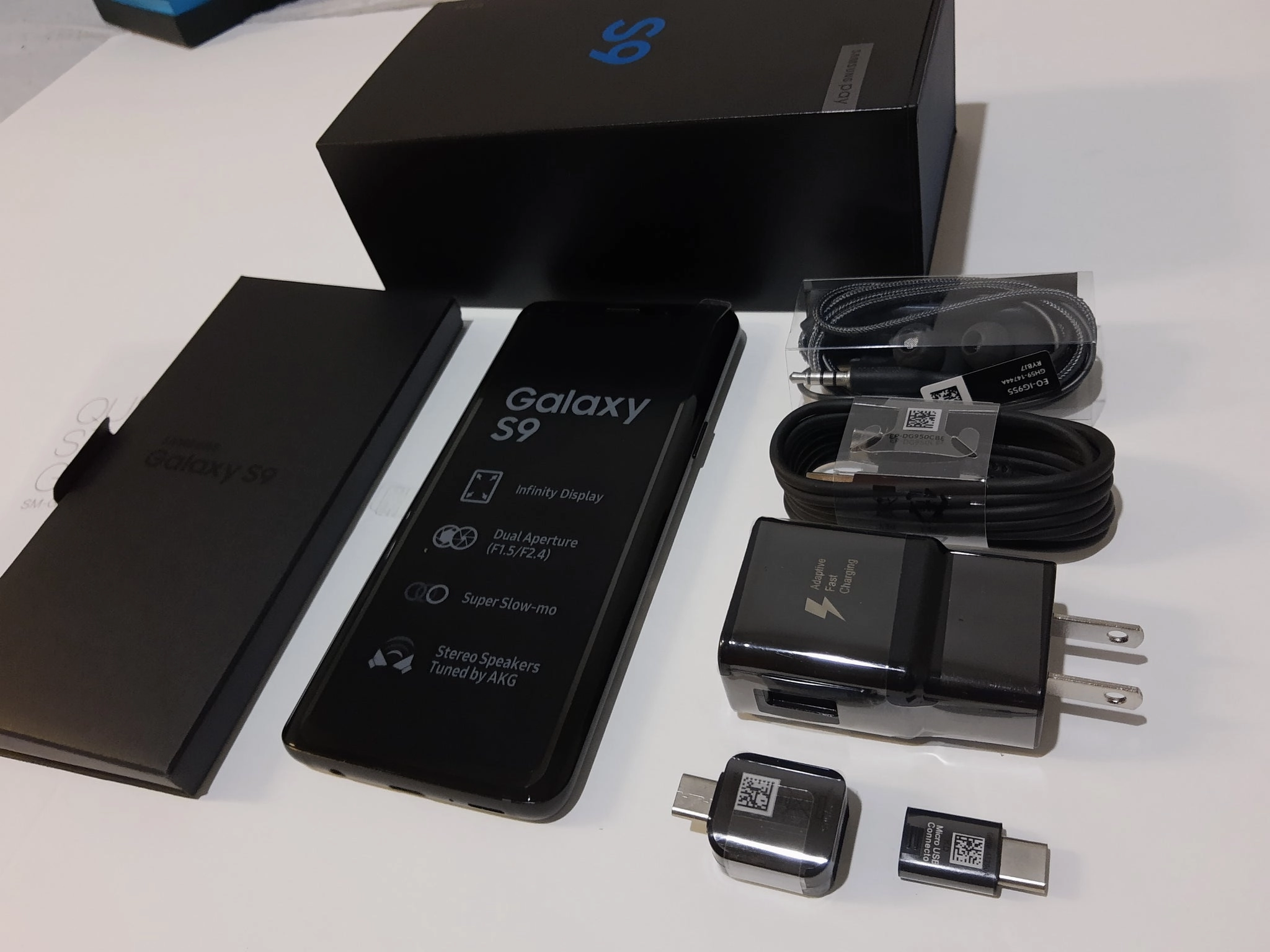 Samsung Galaxy S9 - 64 GB - Midnight Black - Unlocked