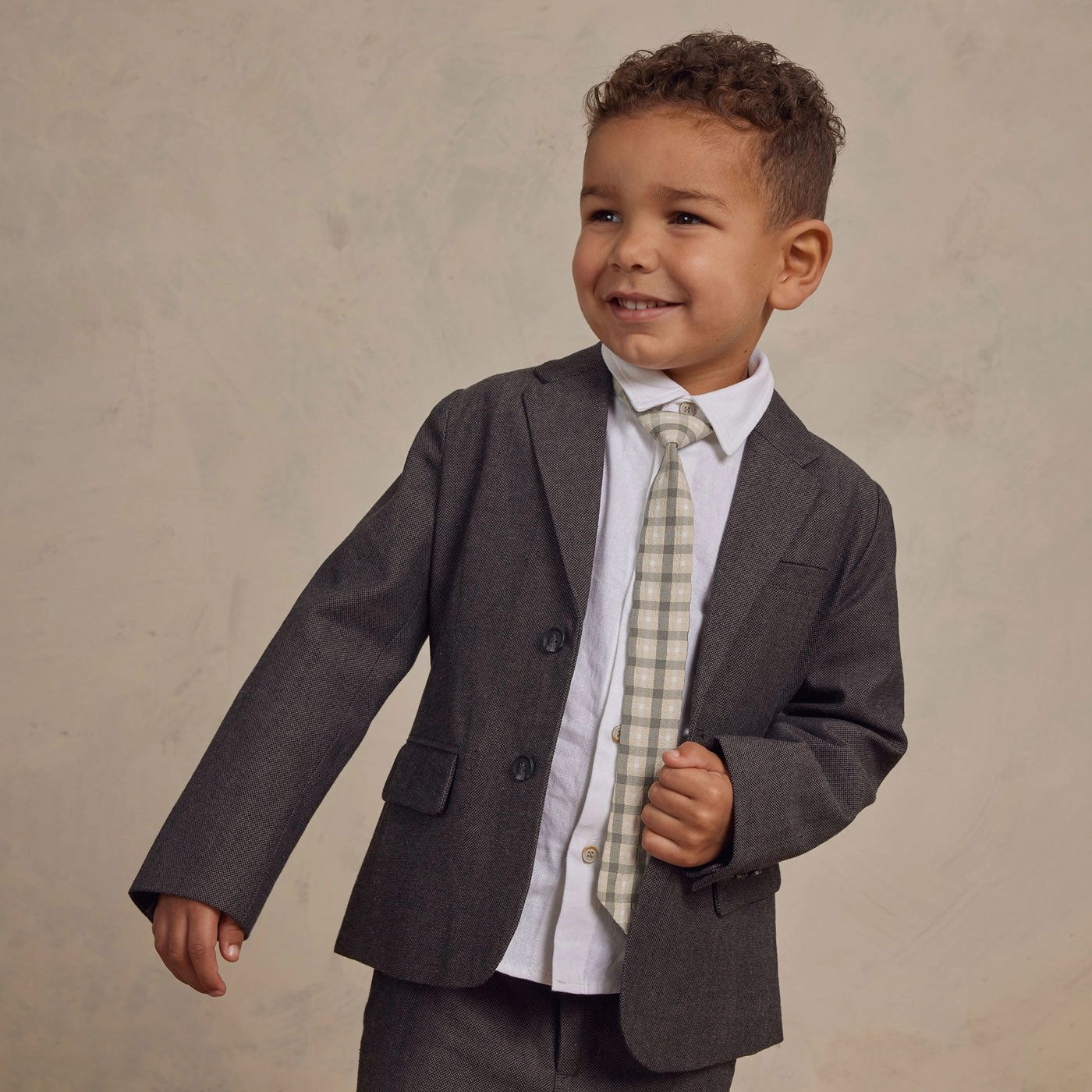 Sebastian Blazer - Heathered Black Melange - FINAL SALE