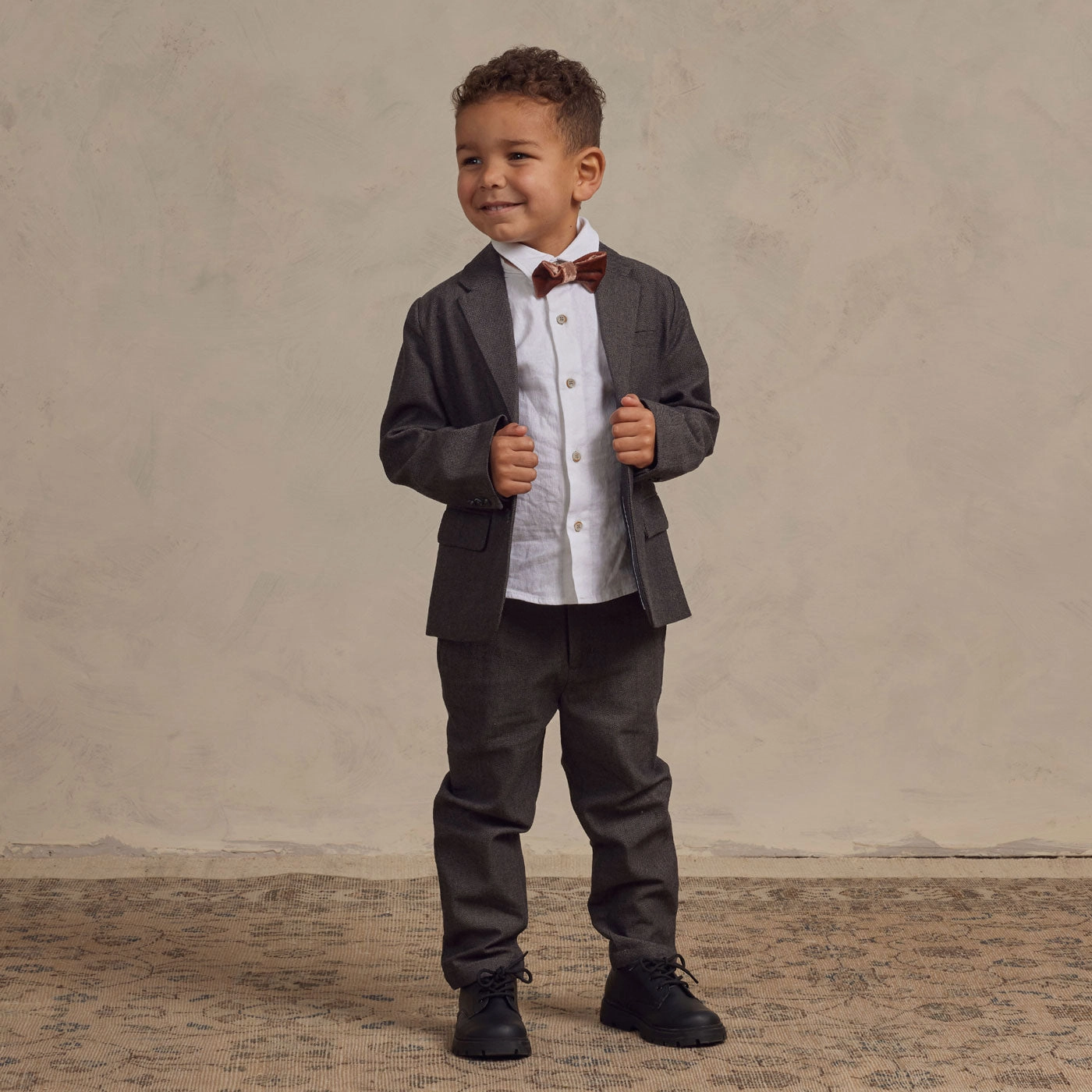 Sebastian Blazer - Heathered Black Melange - FINAL SALE
