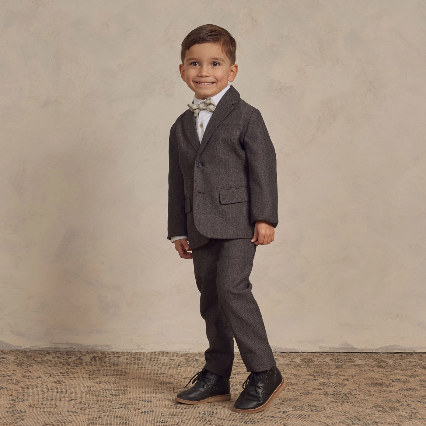 Sebastian Blazer - Heathered Black Melange - FINAL SALE