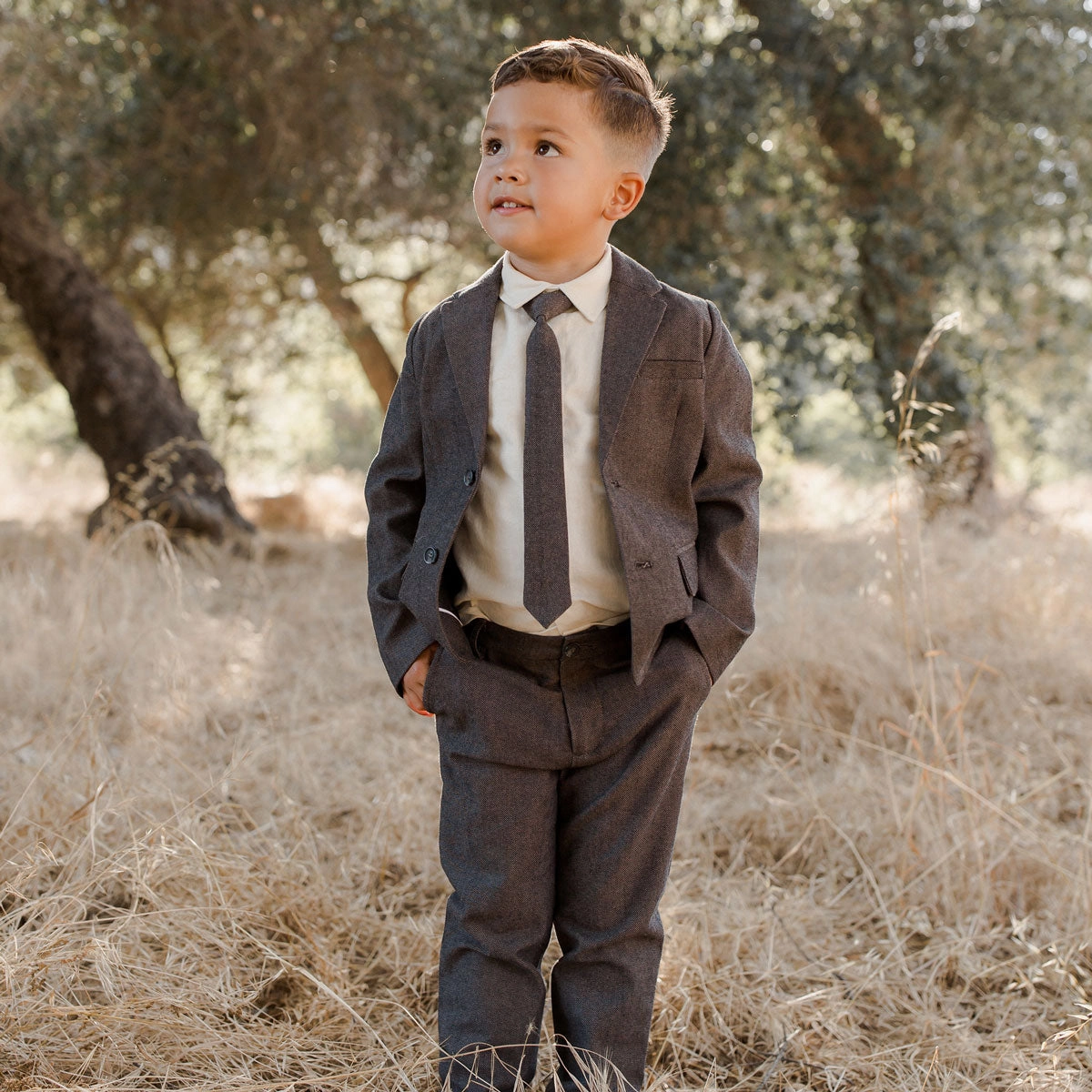 Sebastian Blazer - Heathered Black Melange - FINAL SALE