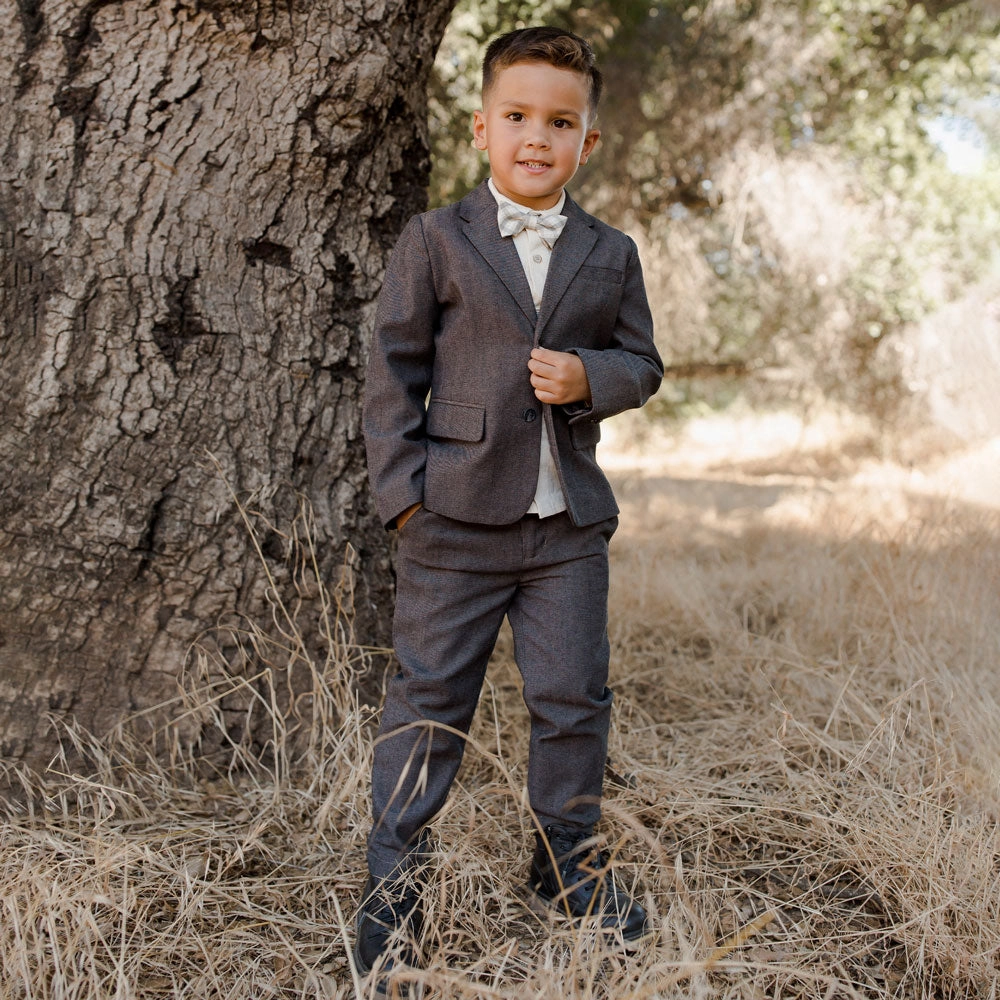 Sebastian Blazer - Heathered Black Melange - FINAL SALE