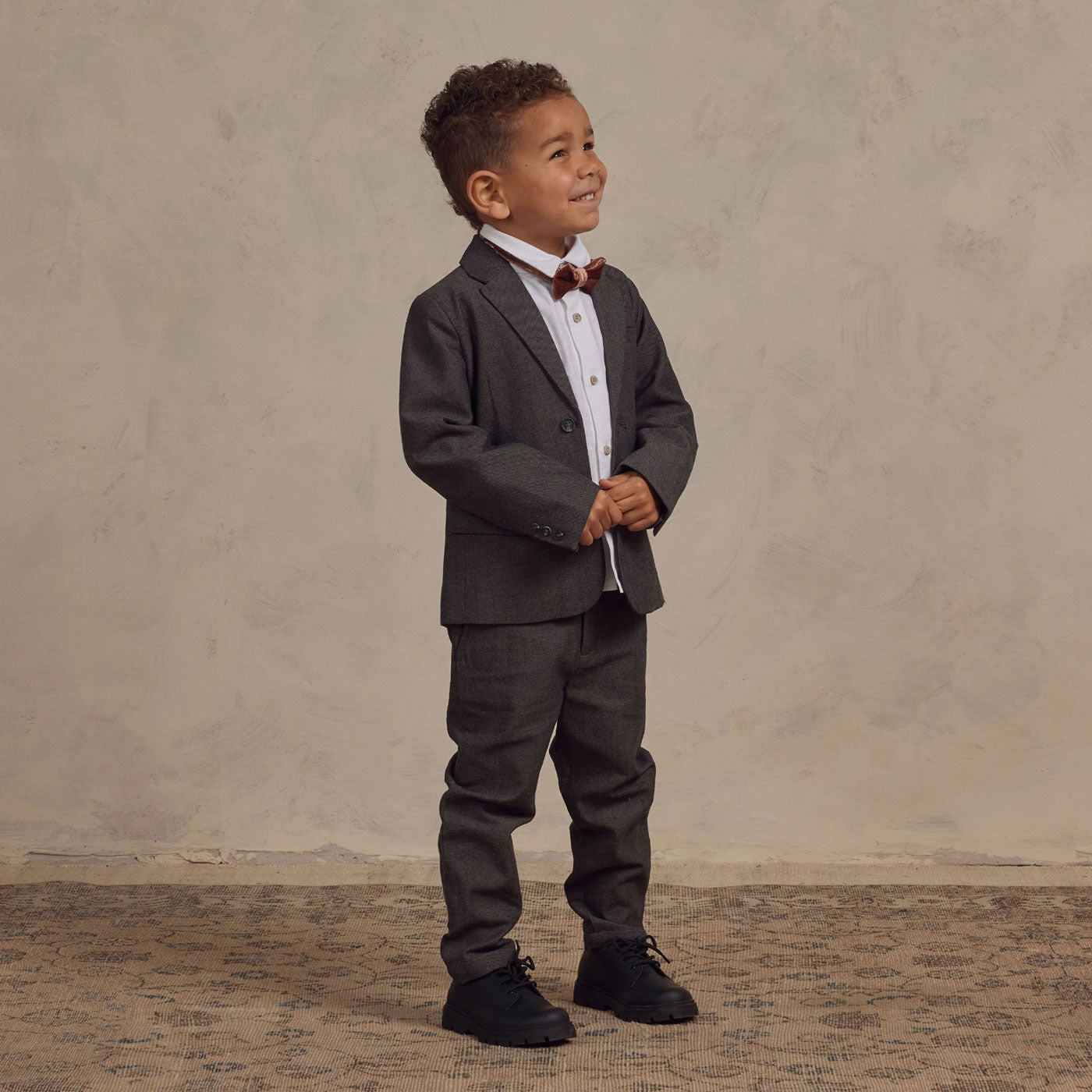 Sebastian Blazer - Heathered Black Melange - FINAL SALE