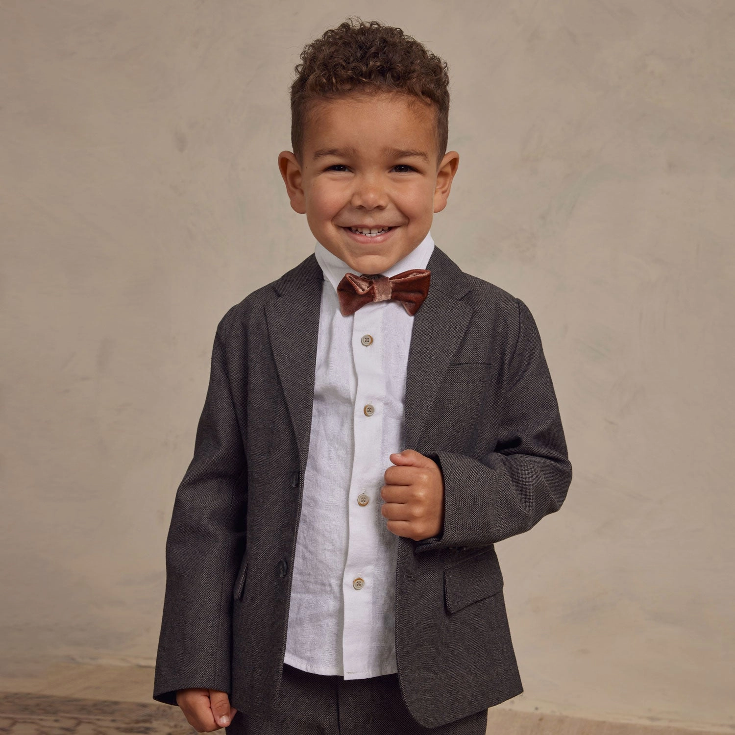Sebastian Blazer - Heathered Black Melange - FINAL SALE
