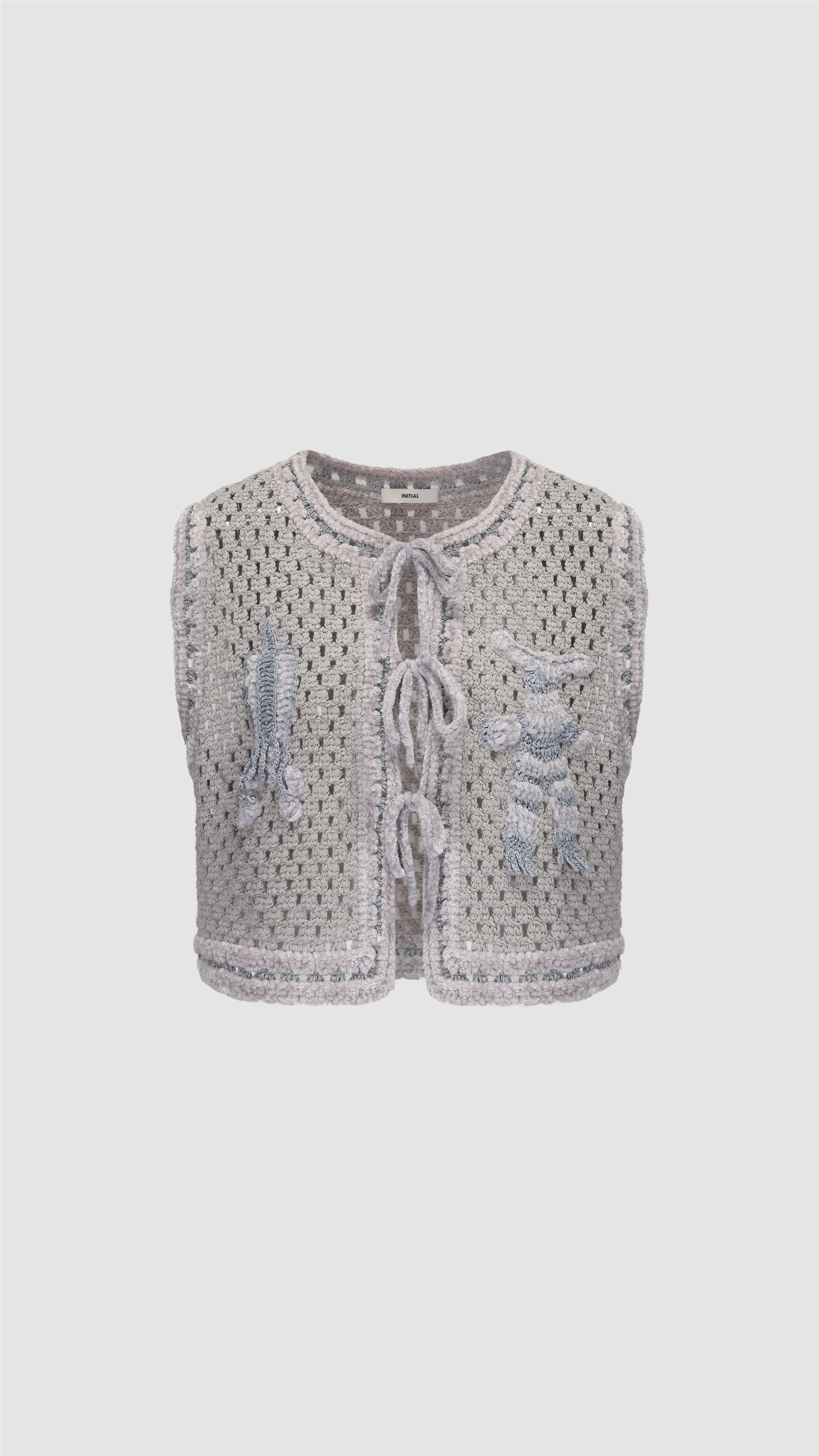 Selk'Nam Graphic Crochet Vest