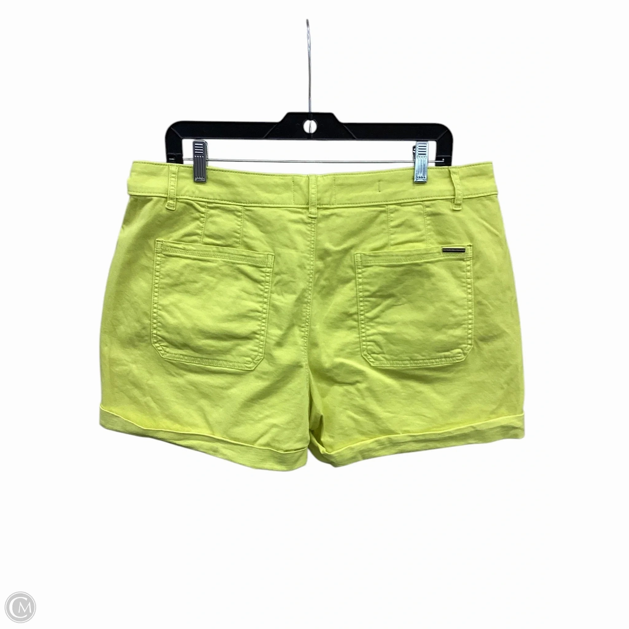 Shorts By White House Black Market In Yellow, Size: 14