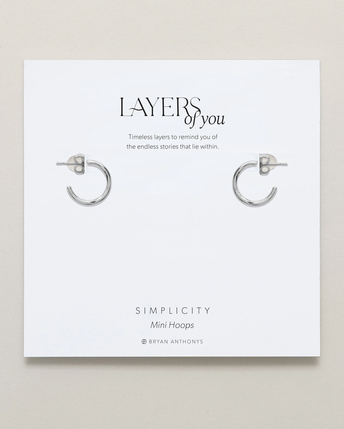 Simplicity Mini Hoop Earrings