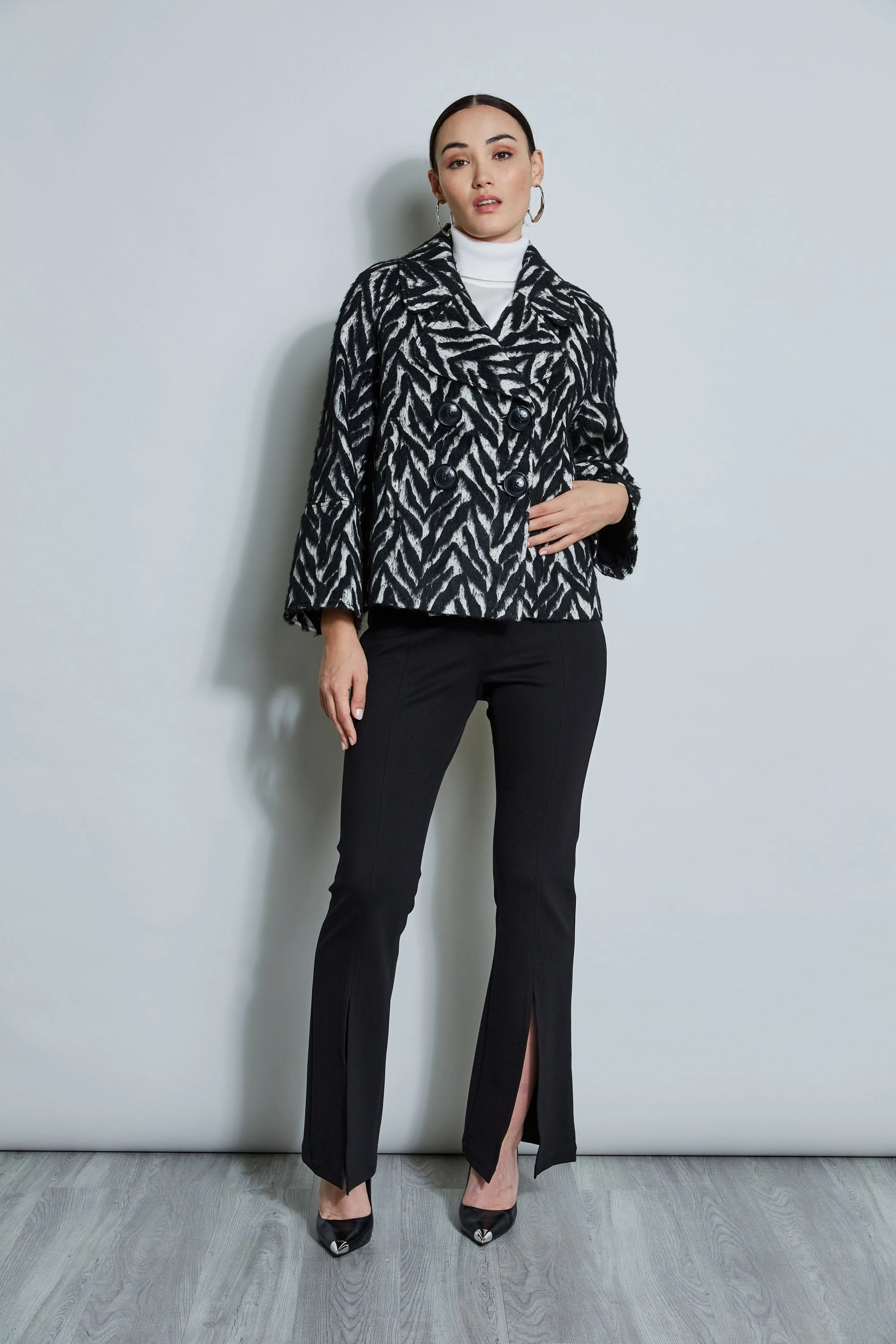 Sleeveless Satin Front Sweater
