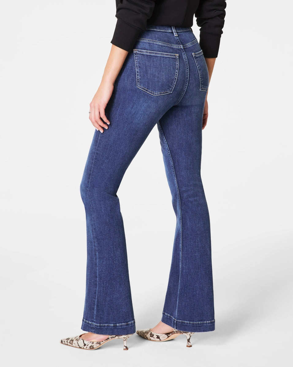 SPANXsculpt™ ReDefine Flare Jeans, Medium Indigo