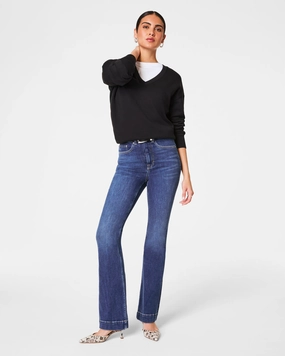SPANXsculpt™ ReDefine Flare Jeans, Medium Indigo
