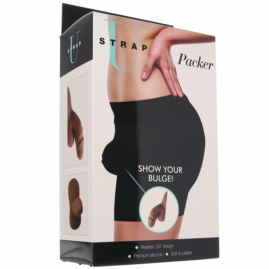 Strap U 3.6 Inch Silicone Packer in Tan