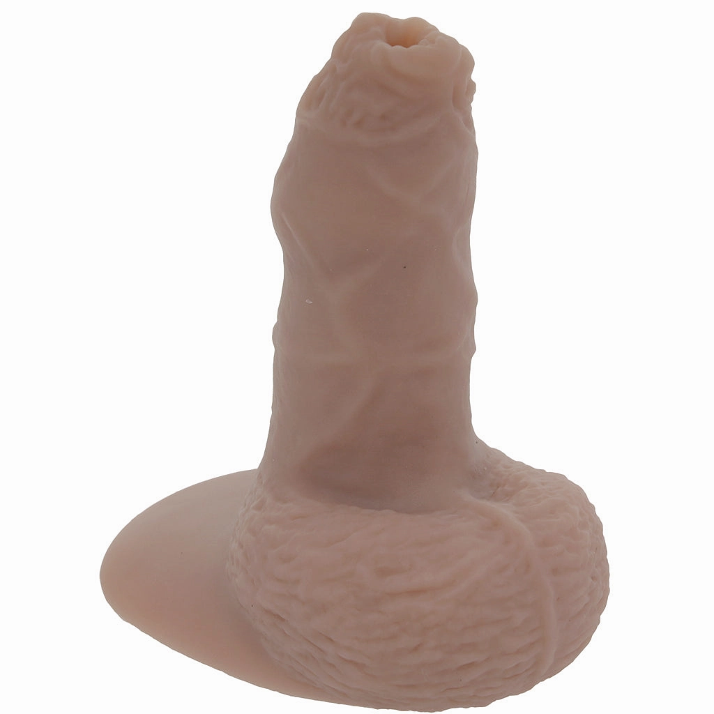 Strap U 5.1 Inch Uncut Silicone Packer in Tan