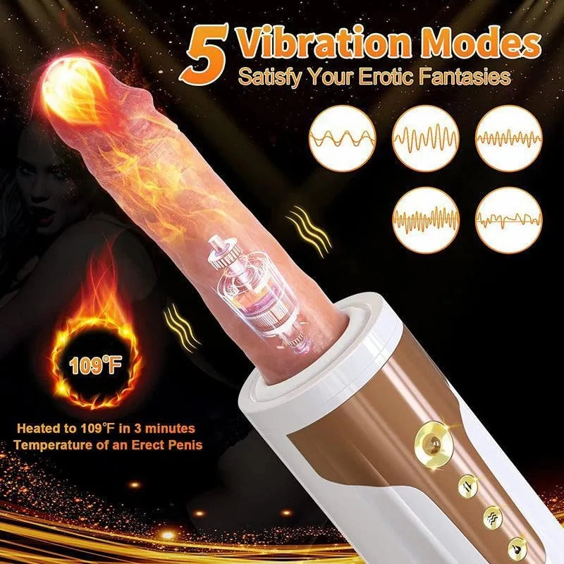 Suction Cup Dildo Fucking Machine Vibrator