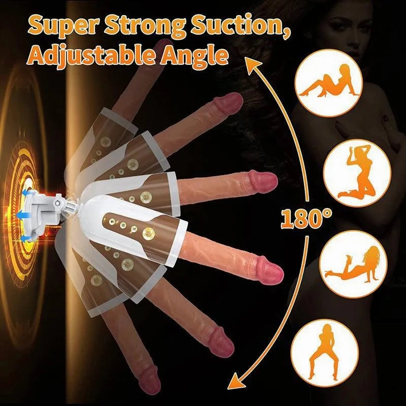 Suction Cup Dildo Fucking Machine Vibrator