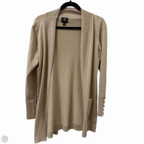 Sweater Cardigan By Jm Collections In Gold, Size: S