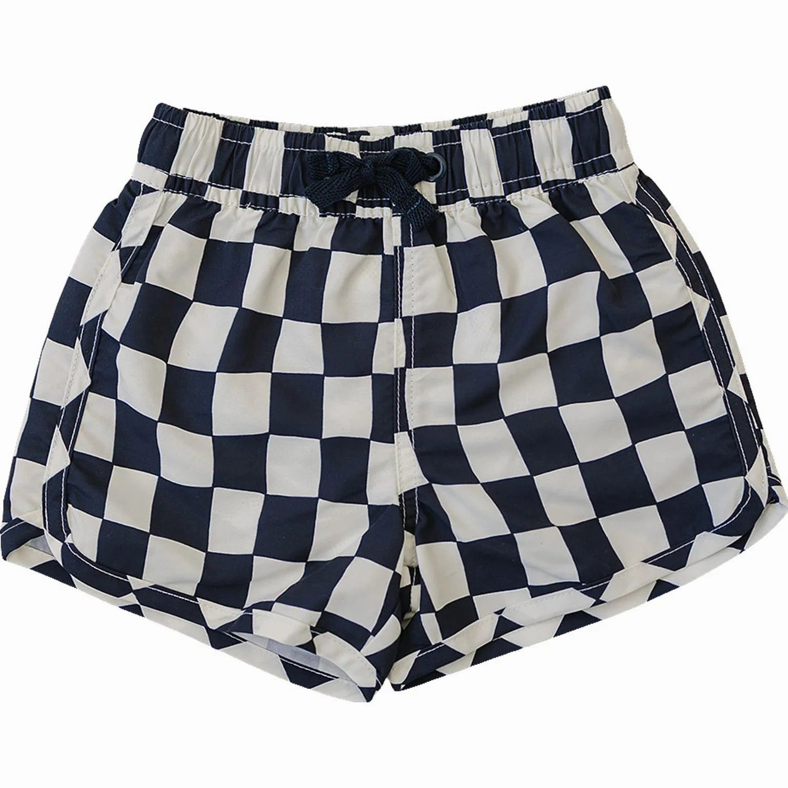 Swim Shorts - Wavy Checkered