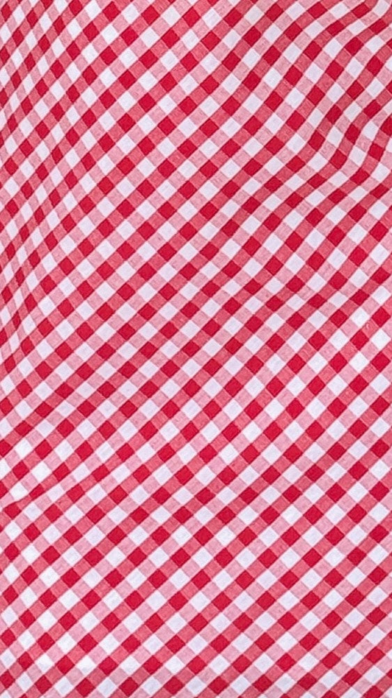 Takashi Mini Dress - Picnic Red