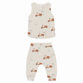 Tank   Slouch Pant Set - Moped