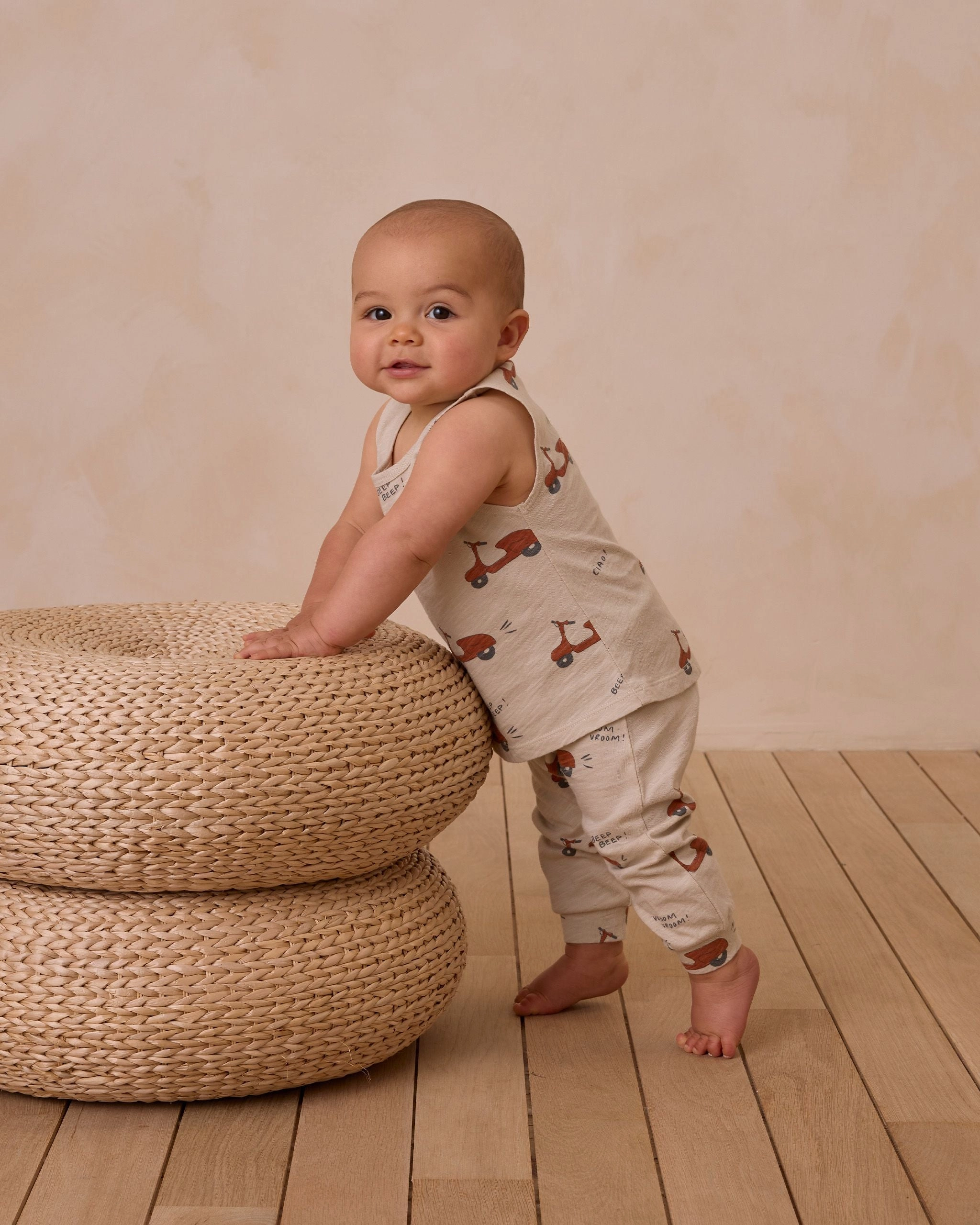 Tank   Slouch Pant Set - Moped