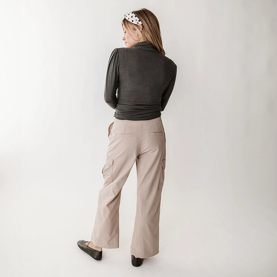 Tatum Turtleneck, Charcoal