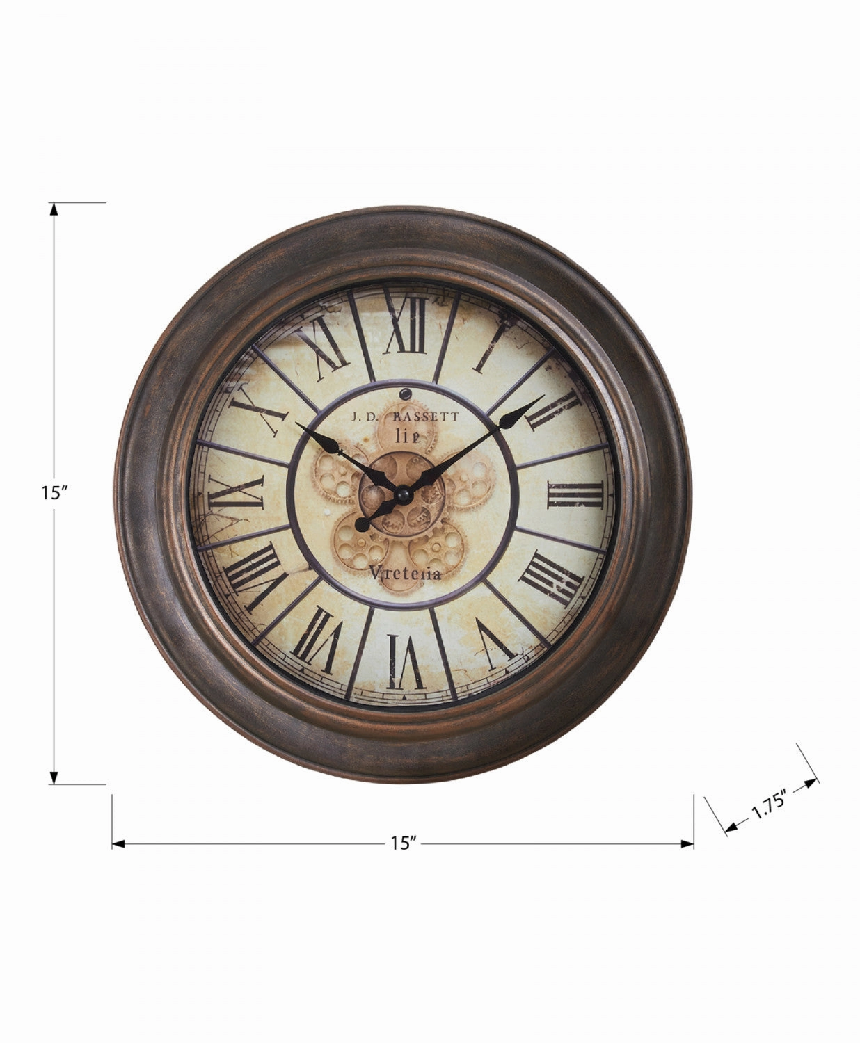 Tempo Clock - Brown