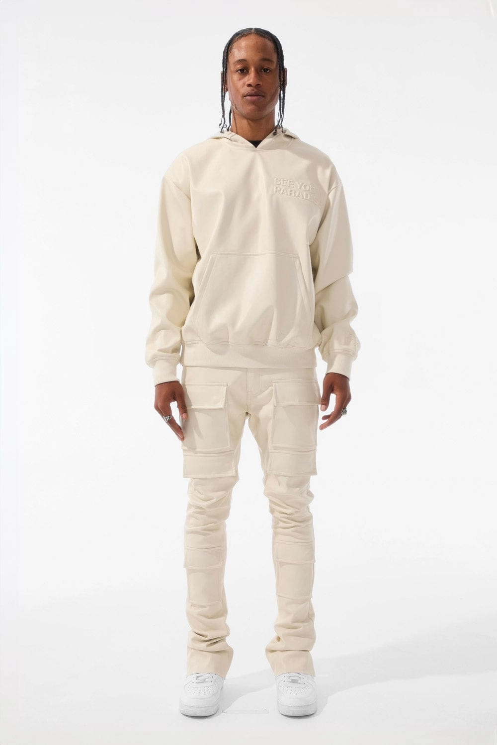 Thriller Pullover Hoodie (Khaki)