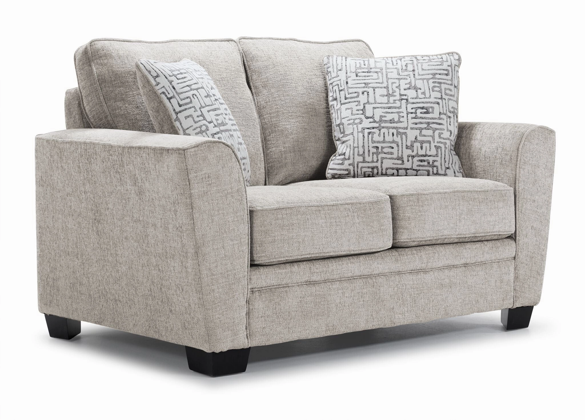 Tilley Sofa and Loveseat Set - Cream