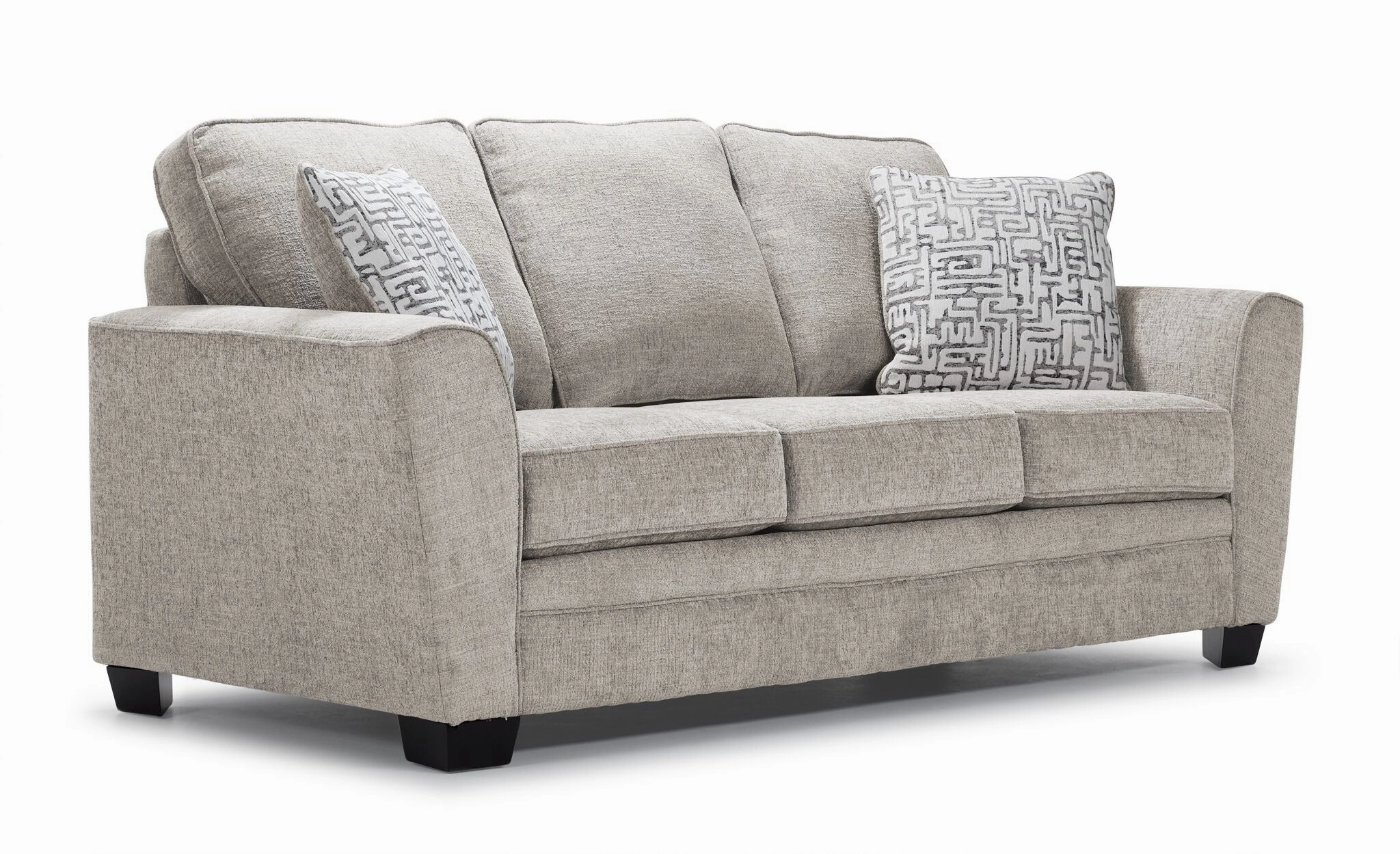 Tilley Sofa and Loveseat Set - Cream