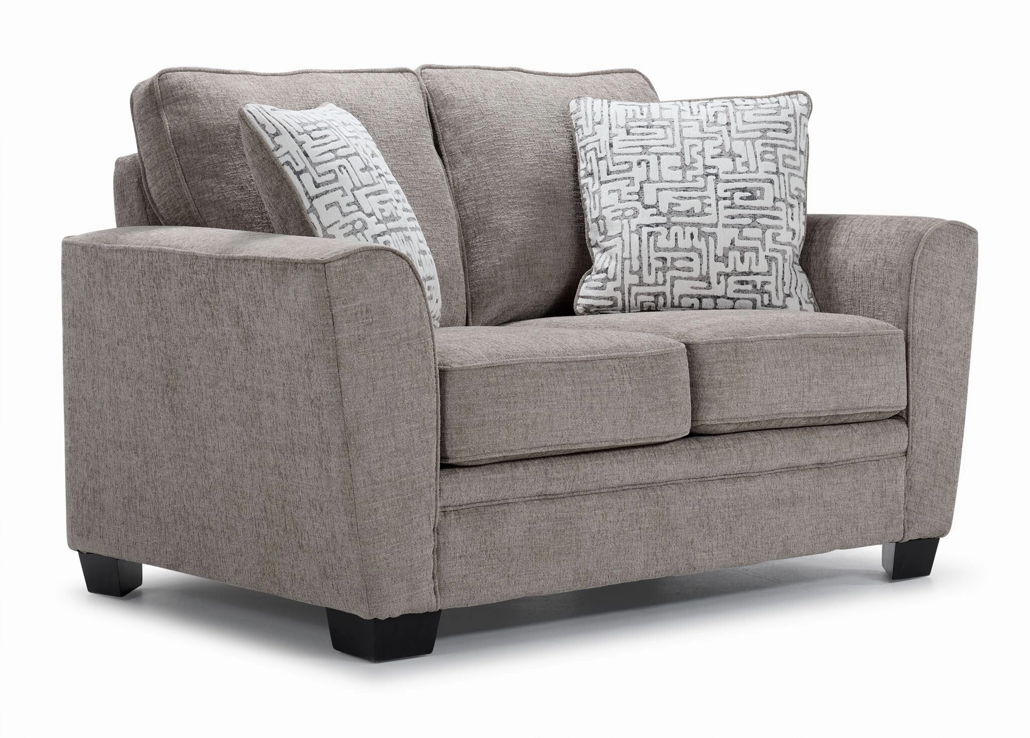 Tilley Sofa and Loveseat Set - Taupe