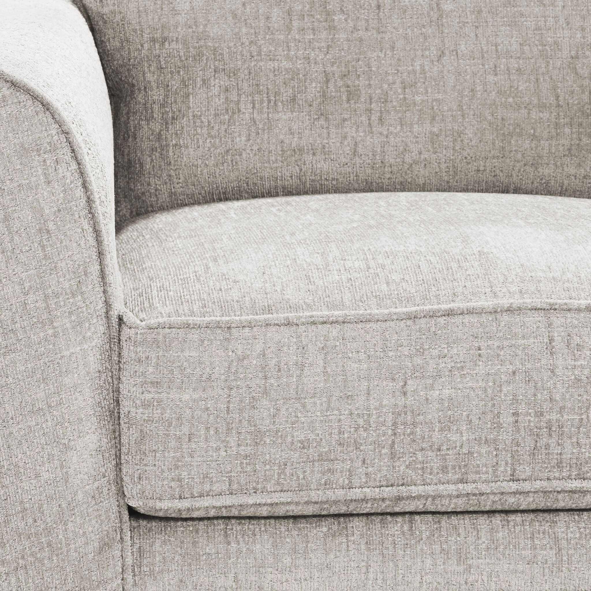 Tilley Sofa, Loveseat and Chair Set - Cream