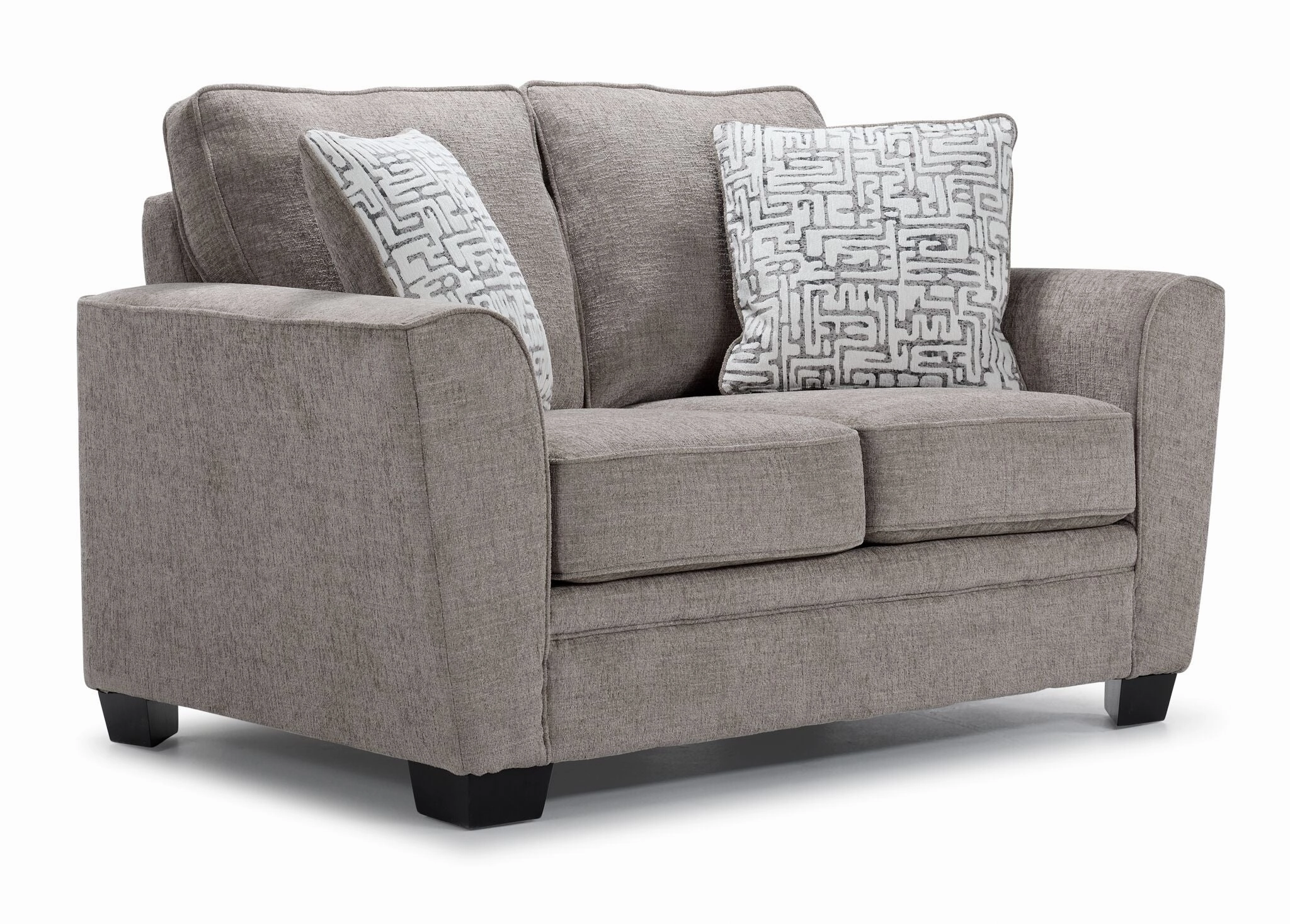 Tilley Sofa, Loveseat and Chair Set - Taupe