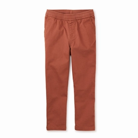 Timeless Stretch Twill Pants - Russet - FINAL SALE