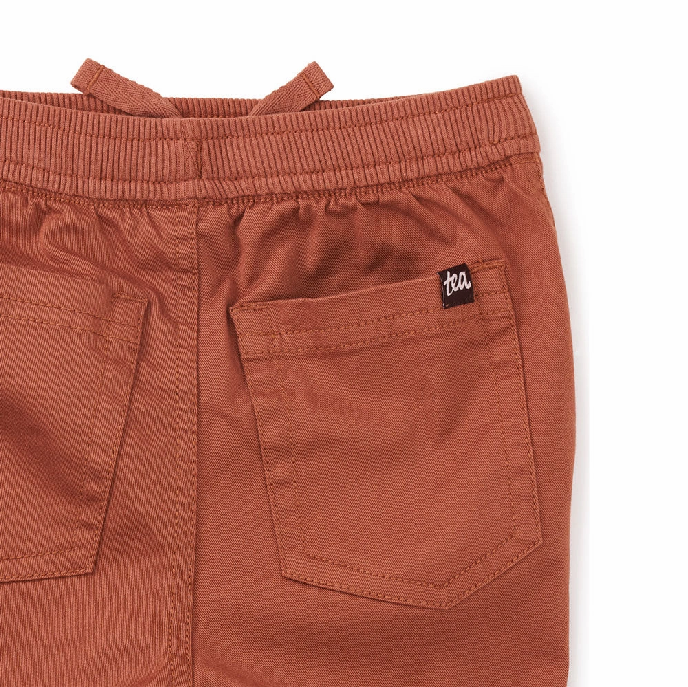 Timeless Stretch Twill Pants - Russet - FINAL SALE