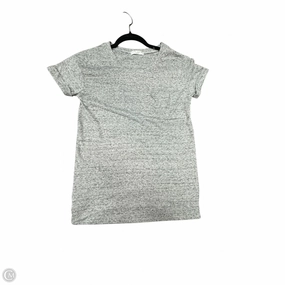 Top Short Sleeve By Awake In Grey, Size: S