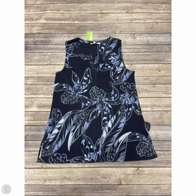 Top Short Sleeve By Chicos In Blue, Size: M