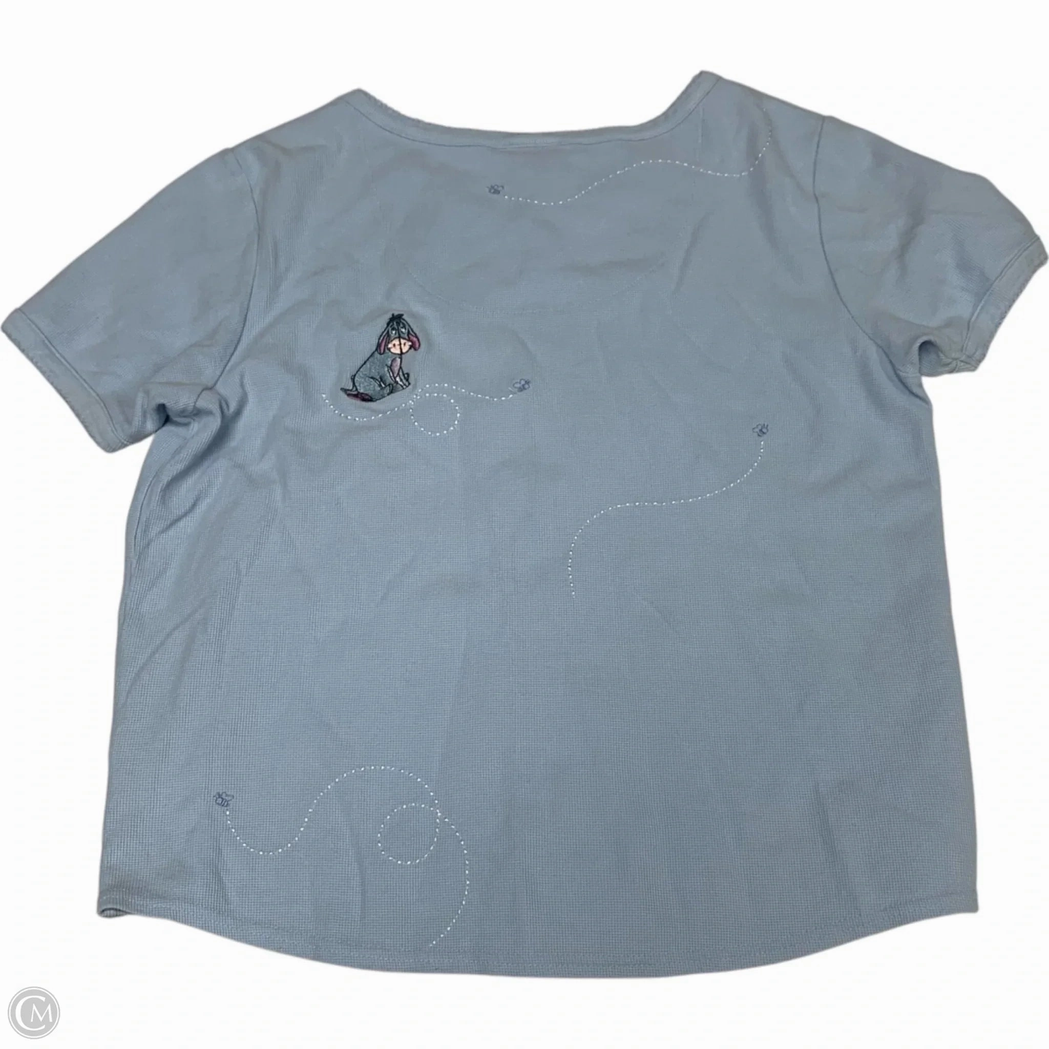 Top Short Sleeve By Disney Store In Blue, Size: M