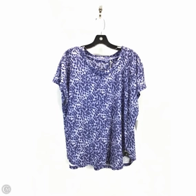 Top Short Sleeve By Tommy Bahama In Leopard Print, Size: L