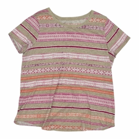 Top Ss By Sonoma In Beige, Size:L