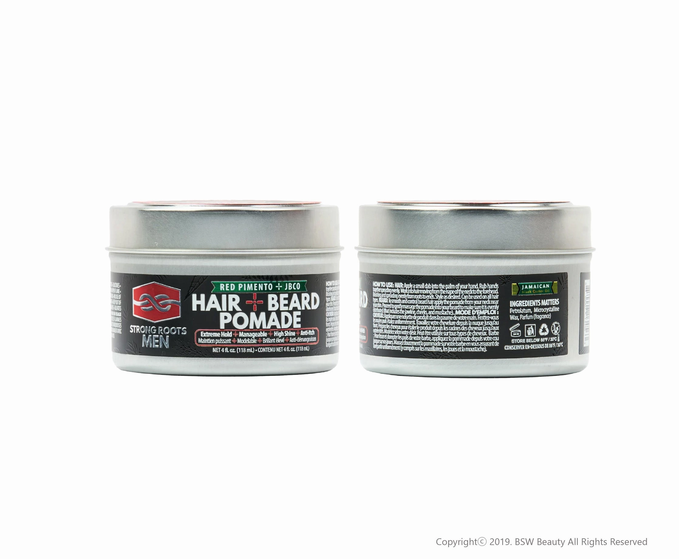 TROPIC ISLE LIVING BEARD & HAIR POMADE 4oz