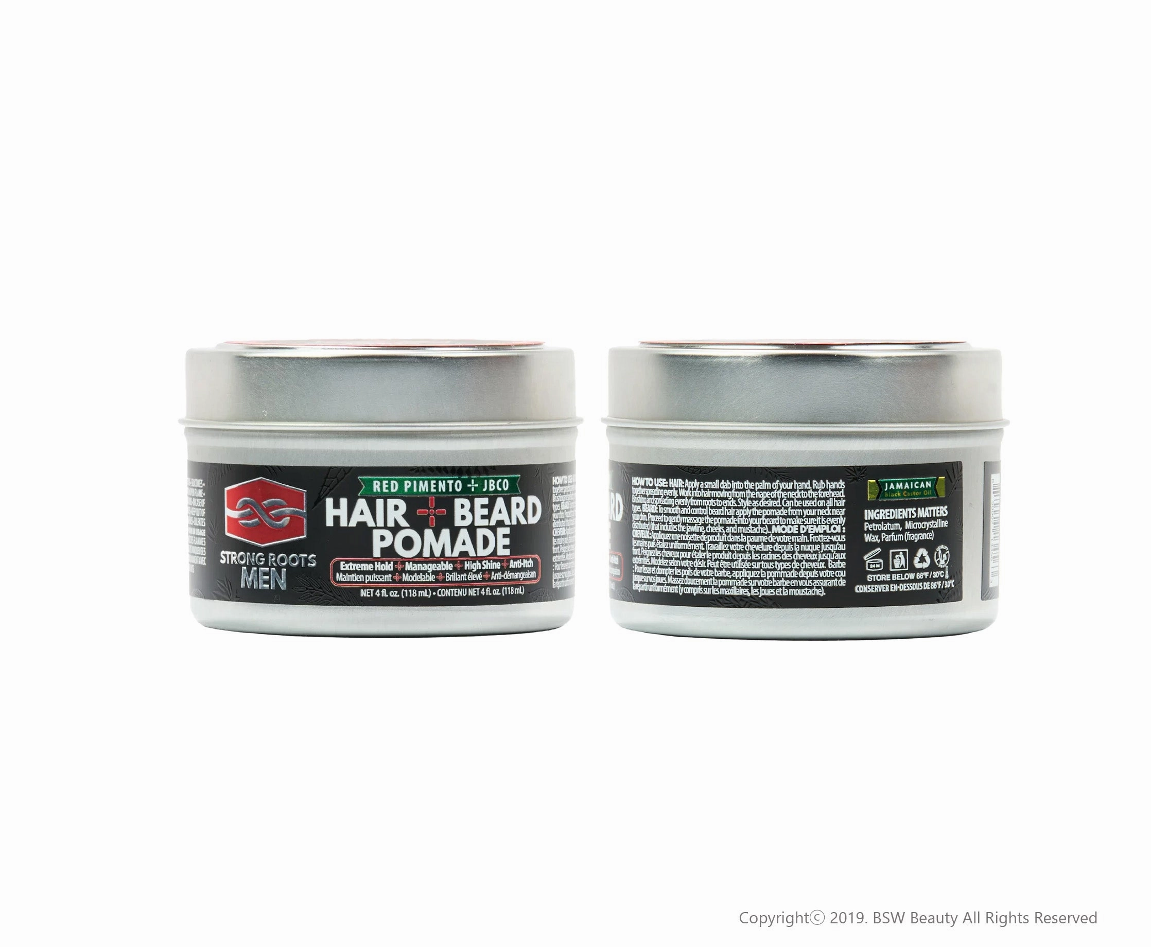 TROPIC ISLE LIVING BEARD & HAIR POMADE 4oz