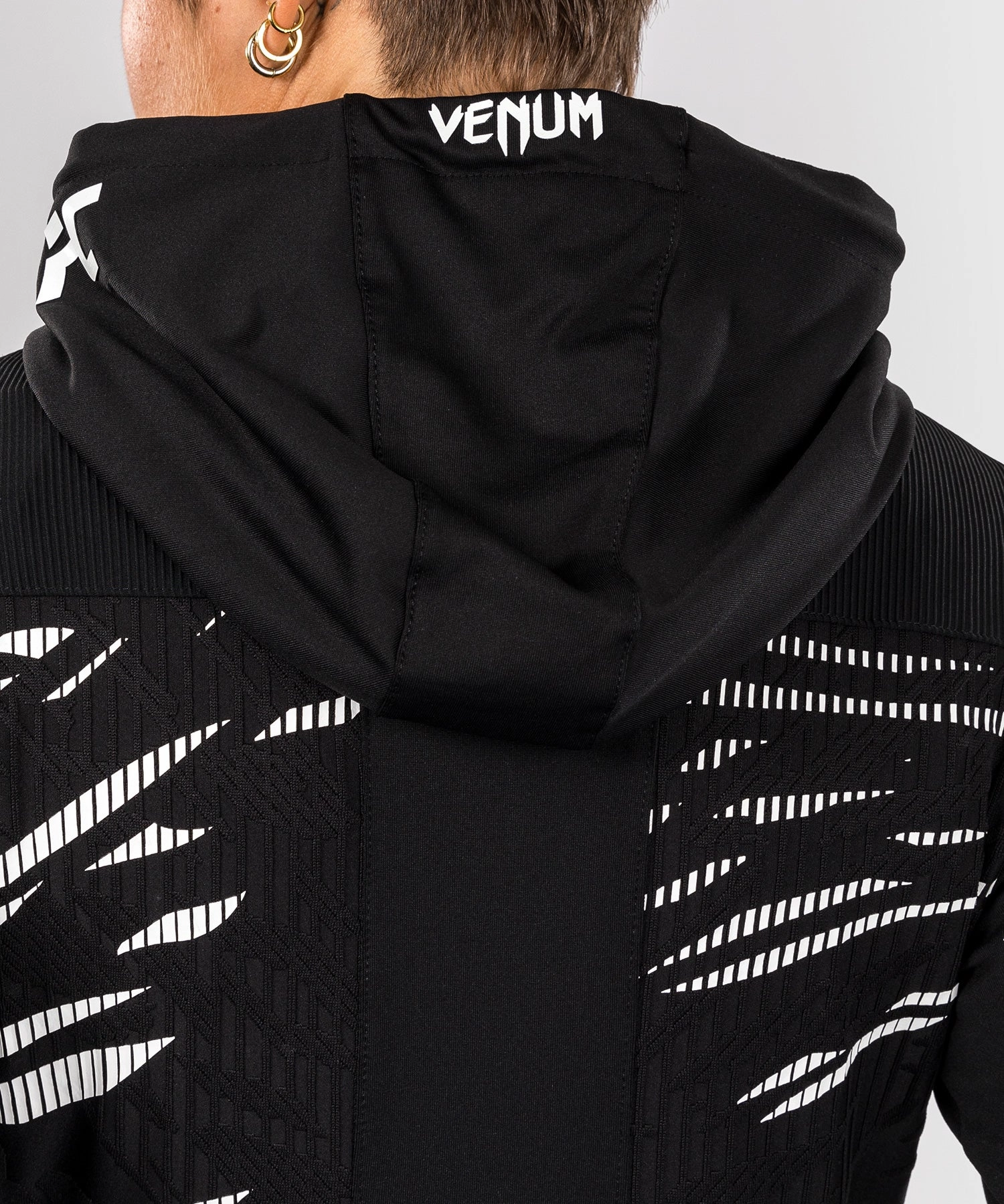 UFC Fusion by Venum Personalized Authentic Fight Night Women's Hoodies - Black