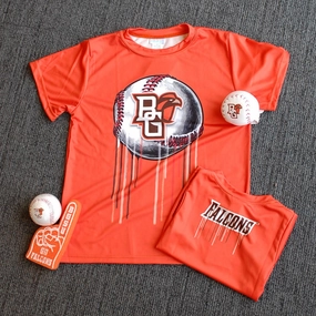 Vive La Fete Toddler Baseball Drip Tee