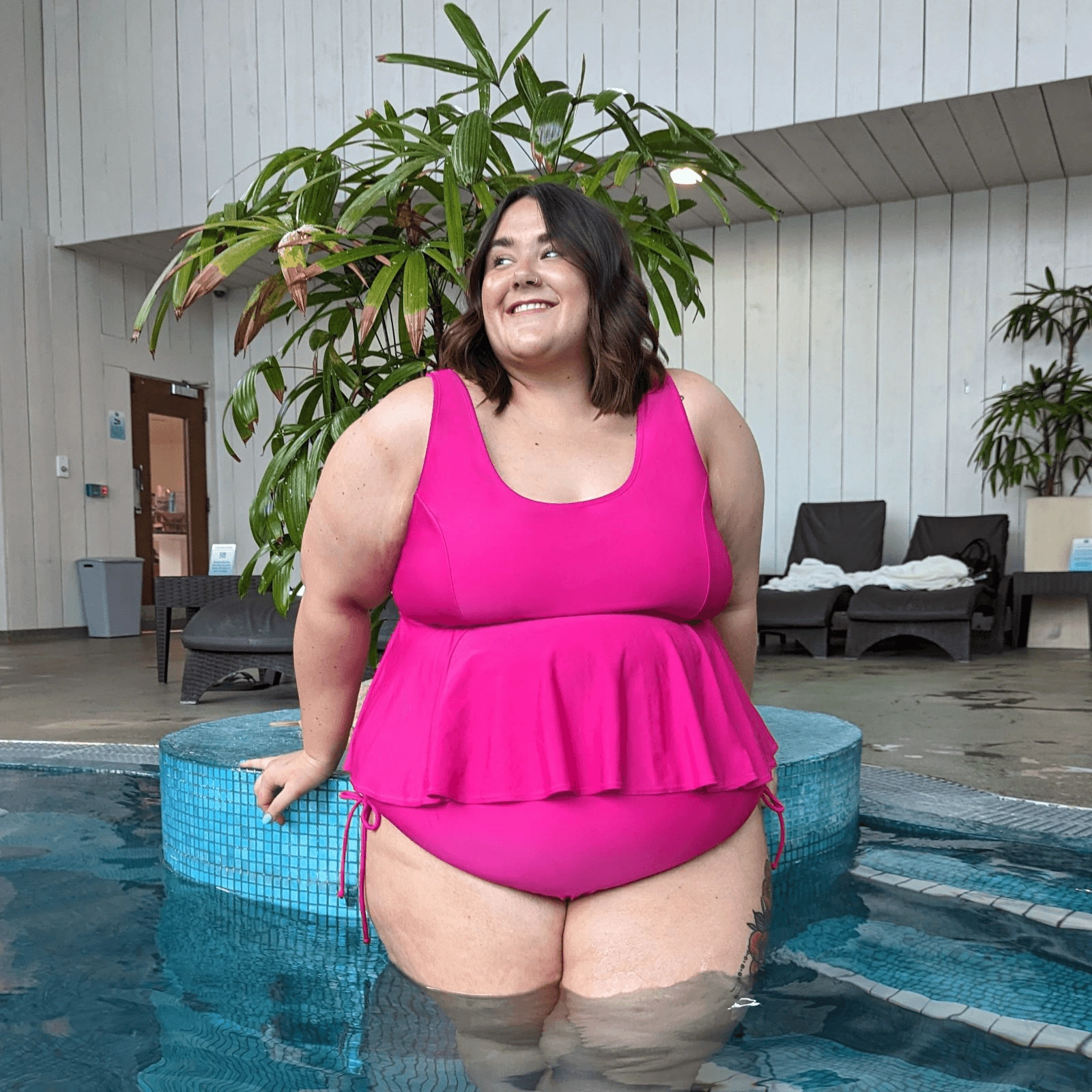 Who you gonna call? Bikini Top - Hot Pink