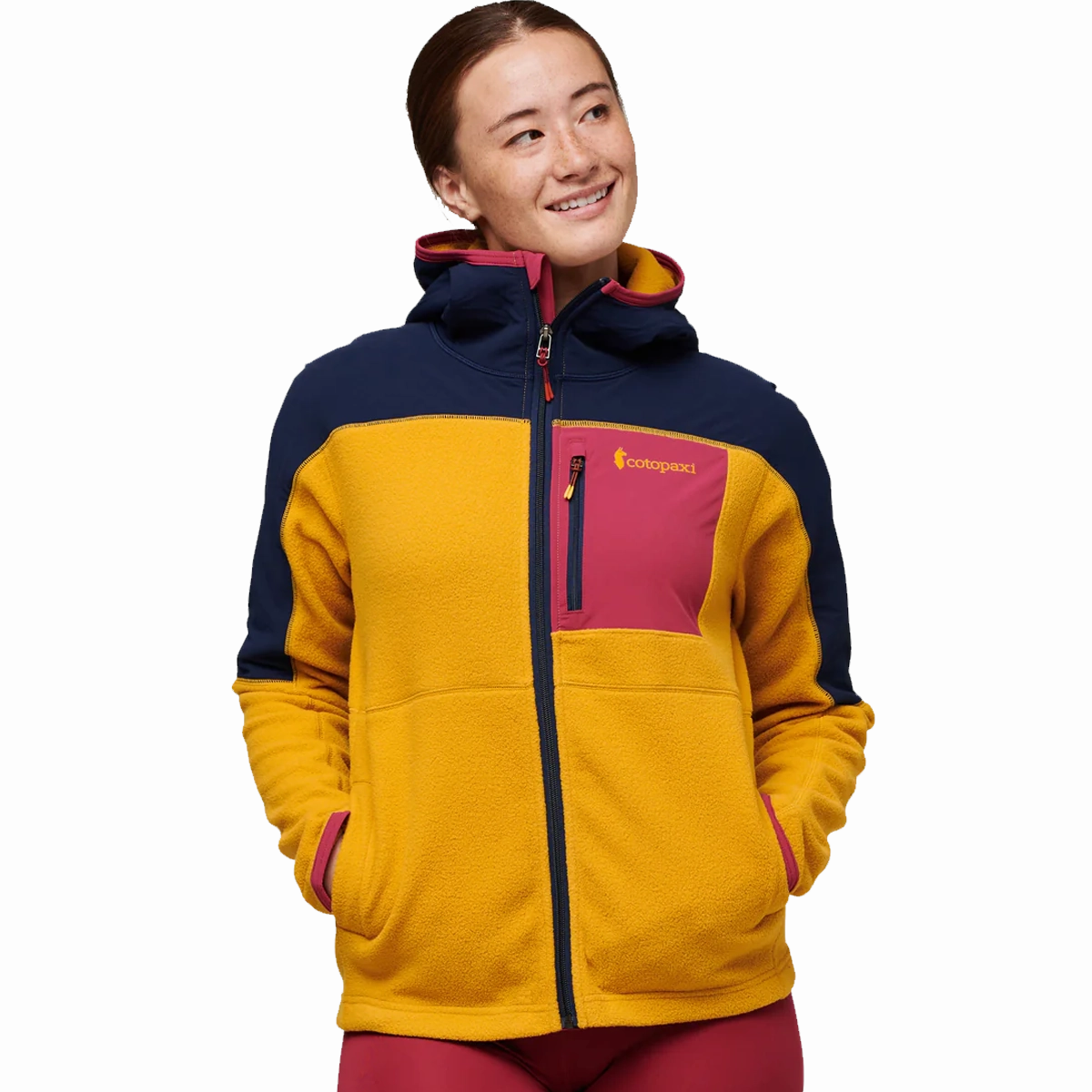 Women's Abrazo Hooded Full Zip Fleece Jacket
