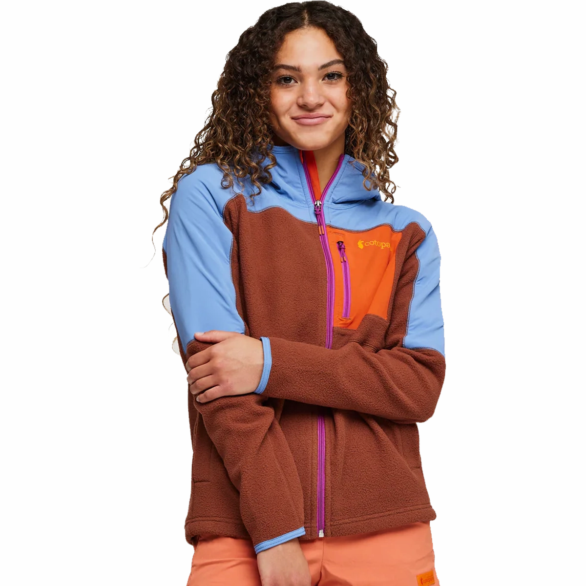 Women's Abrazo Hooded Full Zip Fleece Jacket