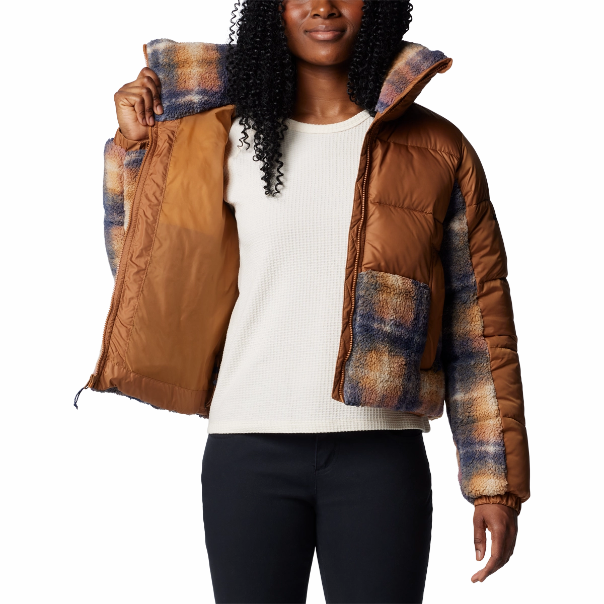 Women's Leadbetter Point II Print Sherpa Hybrid