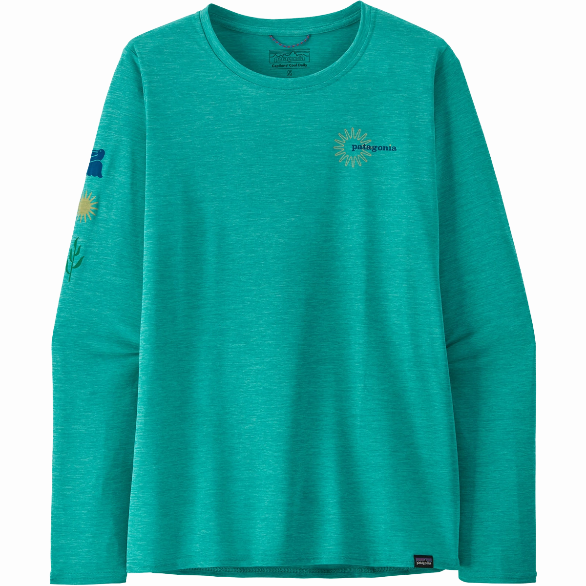 Women's Long Sleeved Capilene Cool Daily Graphic Shirt